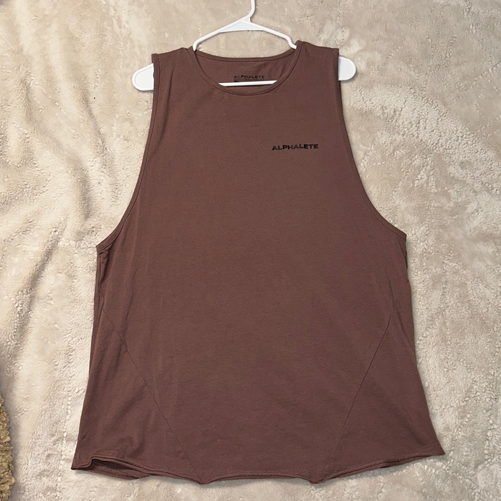 ALPHALETE TANK TOP LIKE NEW